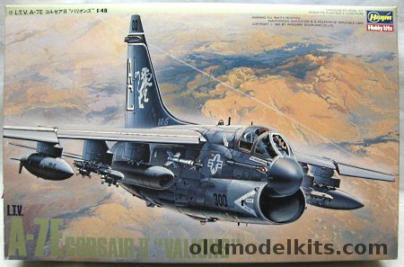 Hasegawa 1/48 A-7E Corsair II - VA-15 'Valions' / VA-147 'Argonauts', P14 plastic model kit